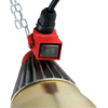 Armatuur Interheat compleet, snoer 2 standenschakelaar